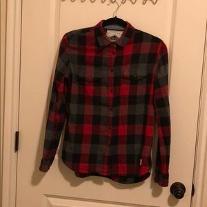 Madewell Penfield red plaid flannel